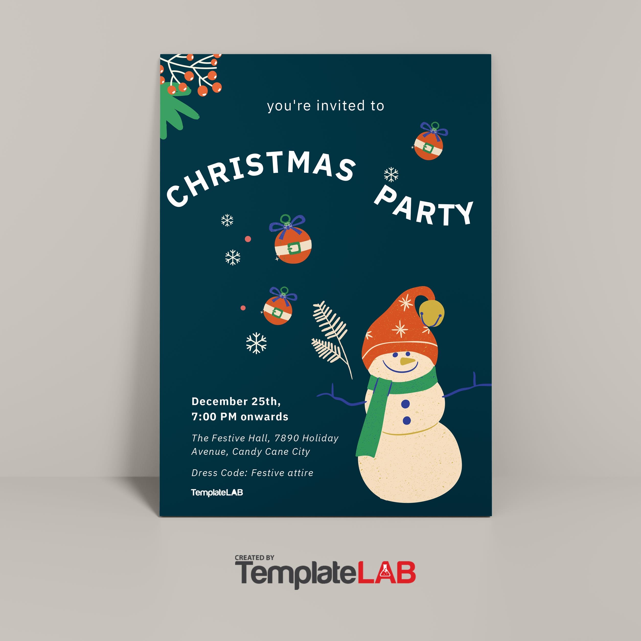 18 Free Christmas Flyer Templates Word PDF PSD 