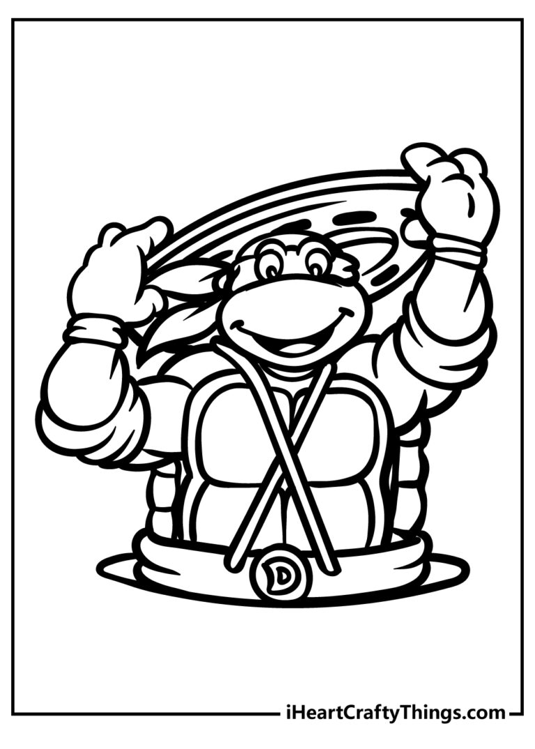 35 Ninja Turtles Coloring Pages 100 Free Printables