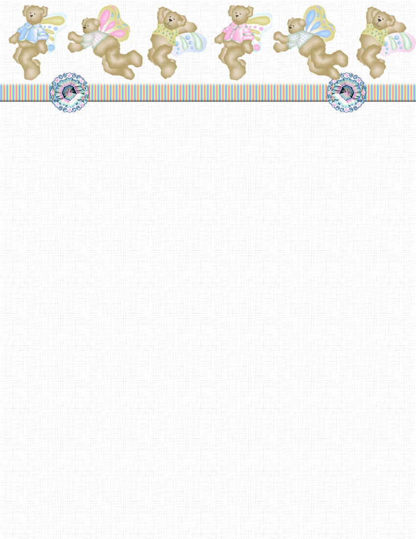 Free Printable Baby Stationery Templates