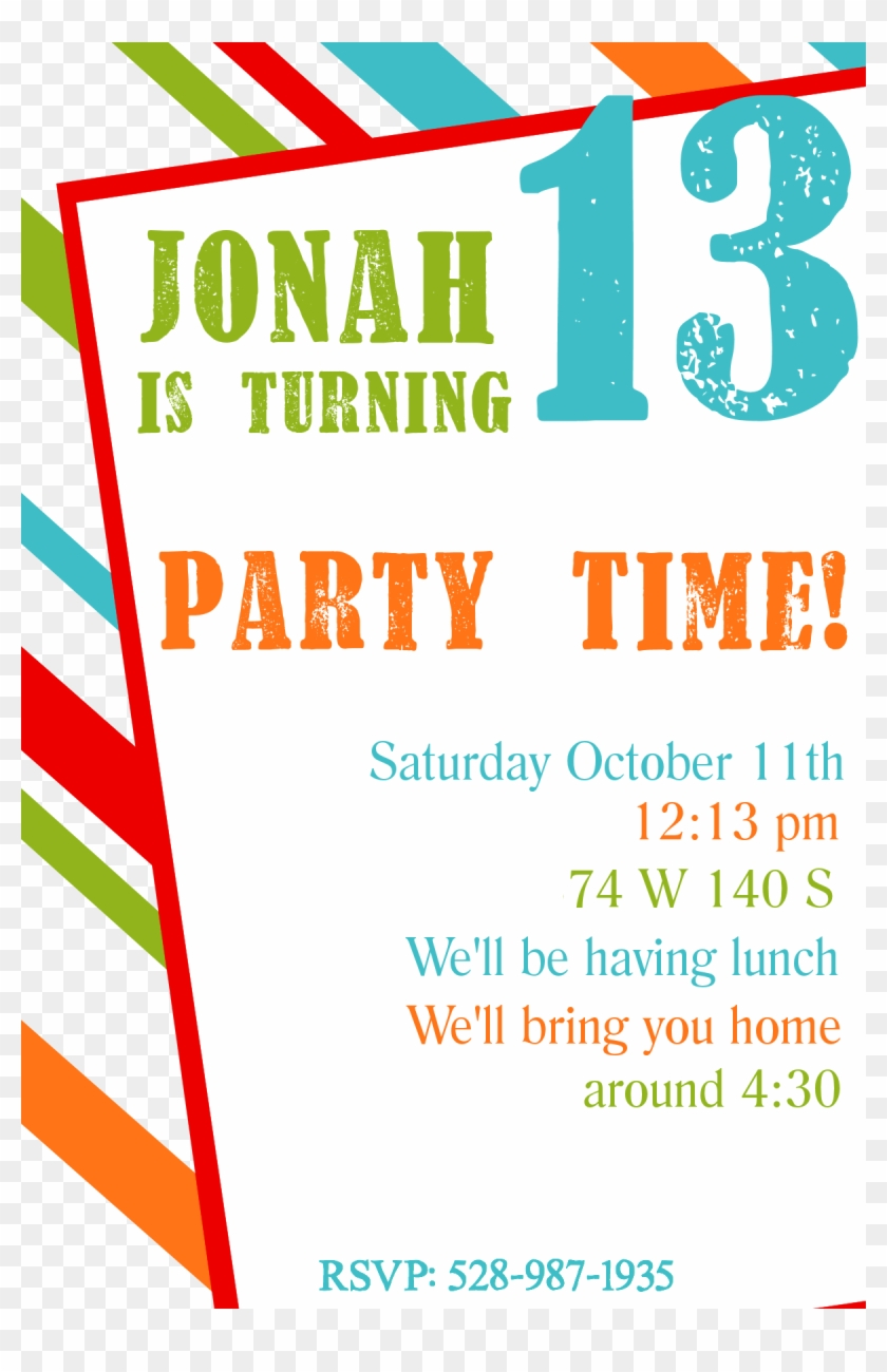 Download Free Printable Birthday Invitation Templates
