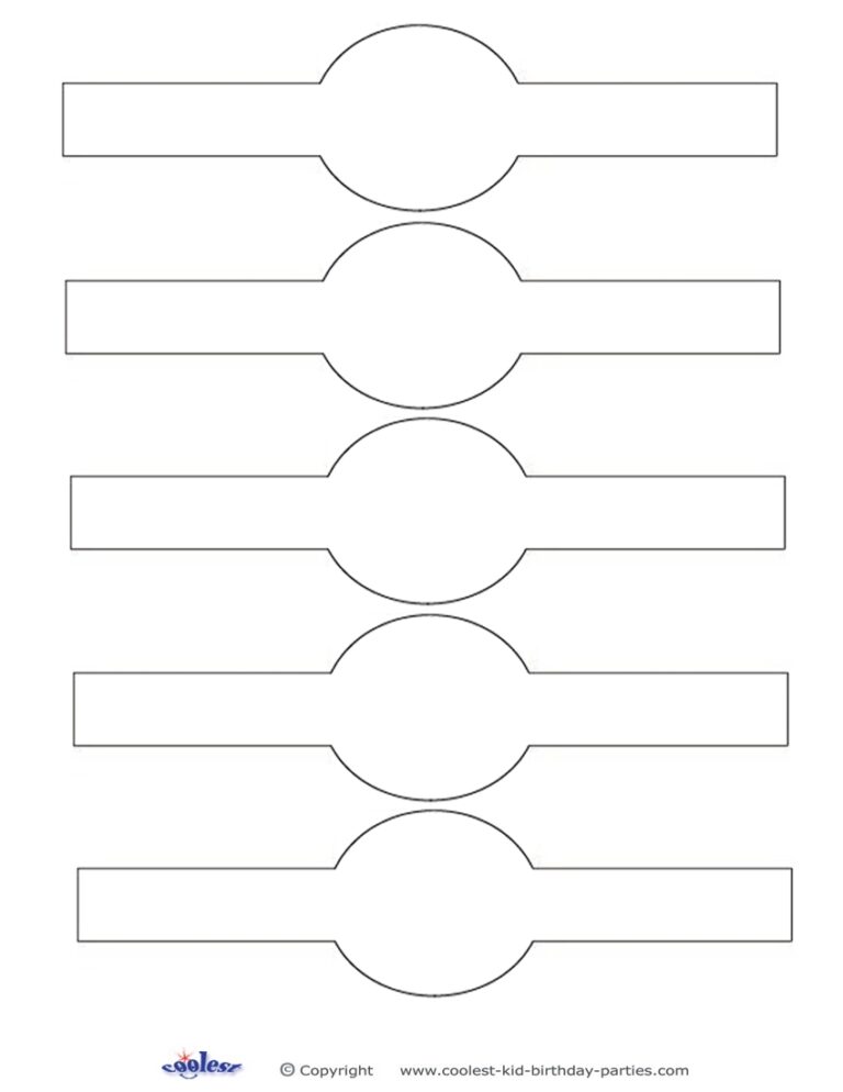 Blank Printable Napkin Holders