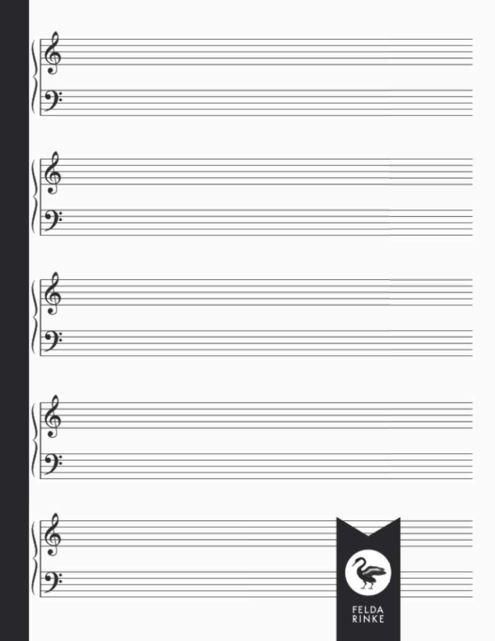 Free Printable Blank Piano Sheets