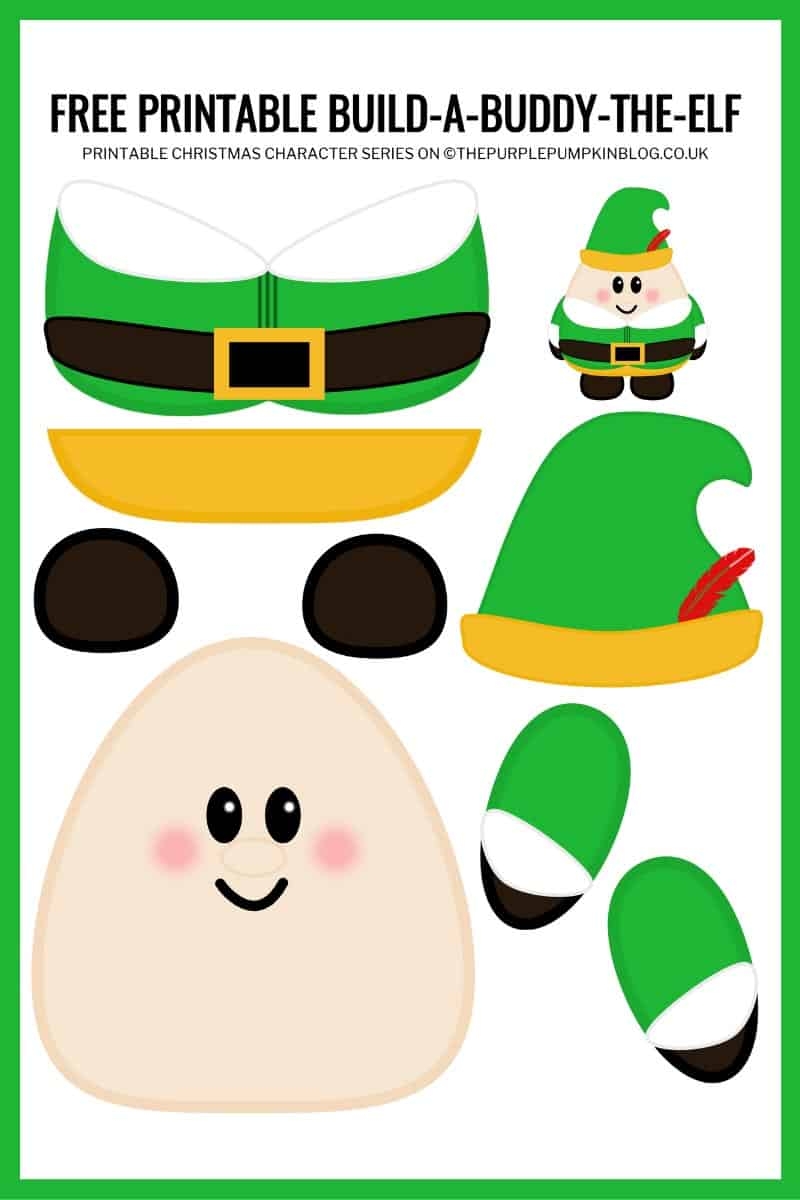 Free Printable Elf Cut Out Template