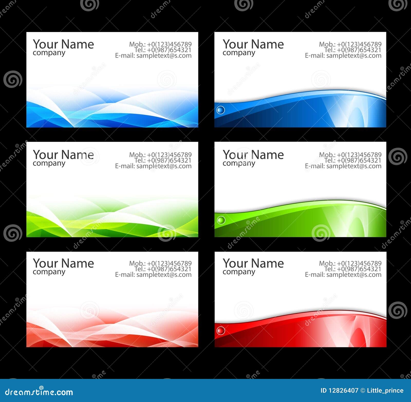 Free Printable Business Card Templates Word
