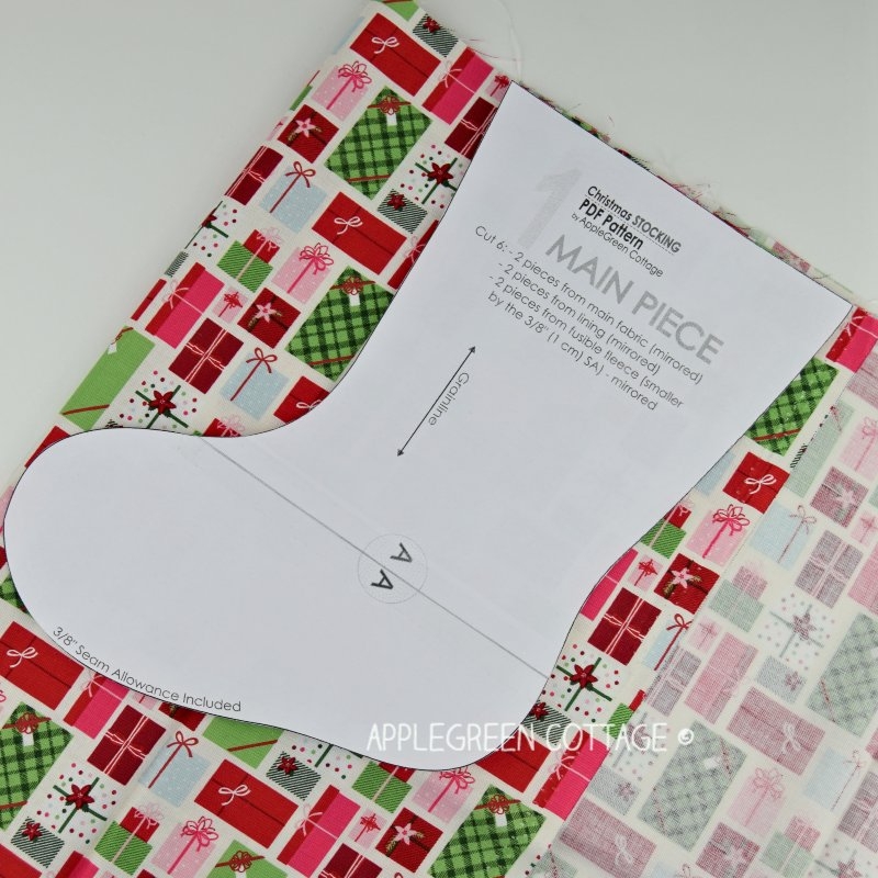 Free Printable Christmas Stocking Template Pdf