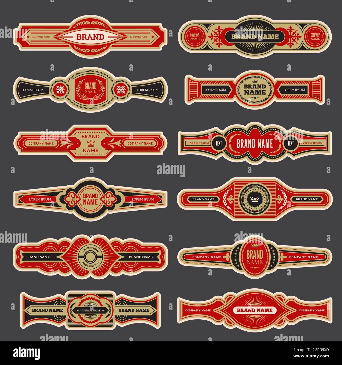 Free Printable Cigar Label Template