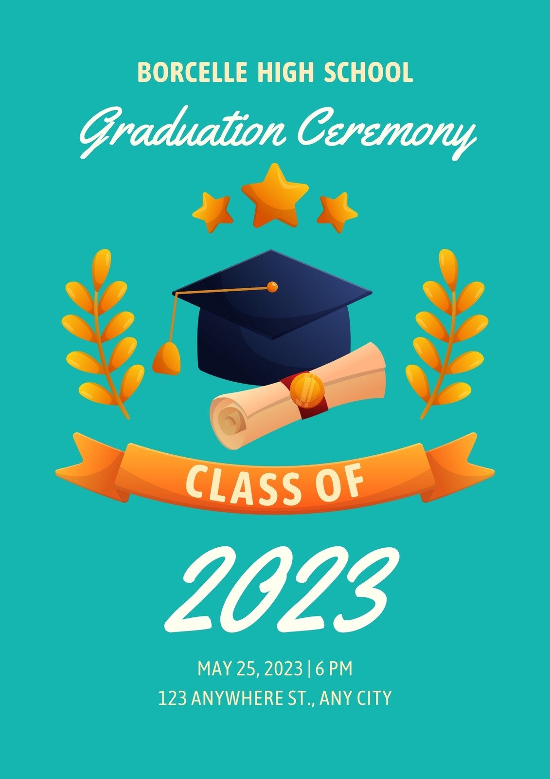 Free Printable Graduation Program Templates
