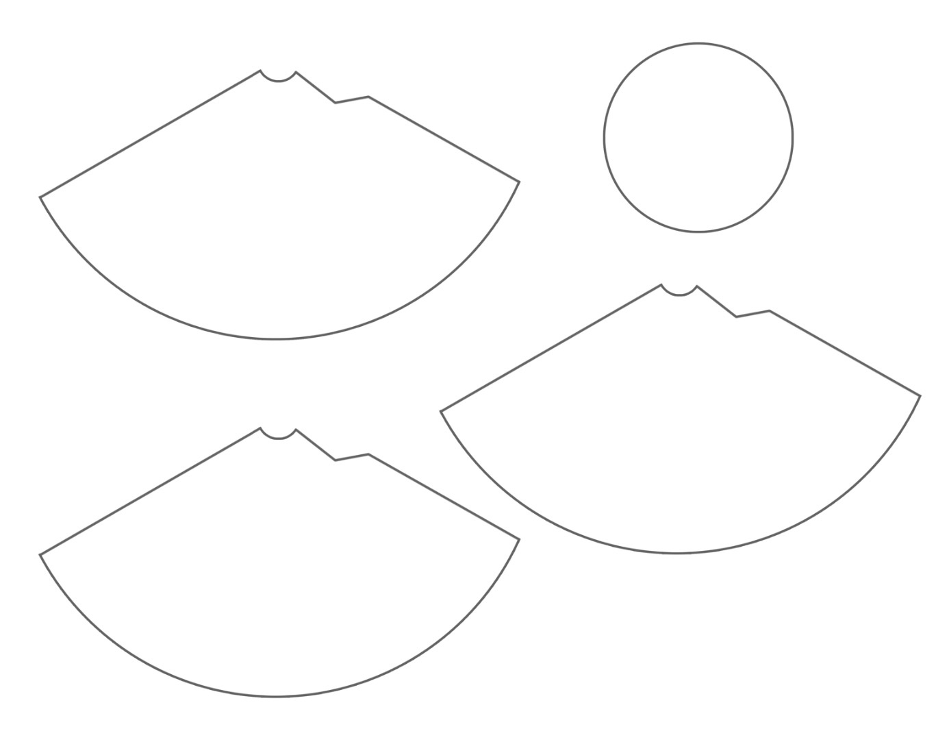 Free Printable Printable Party Hat Template