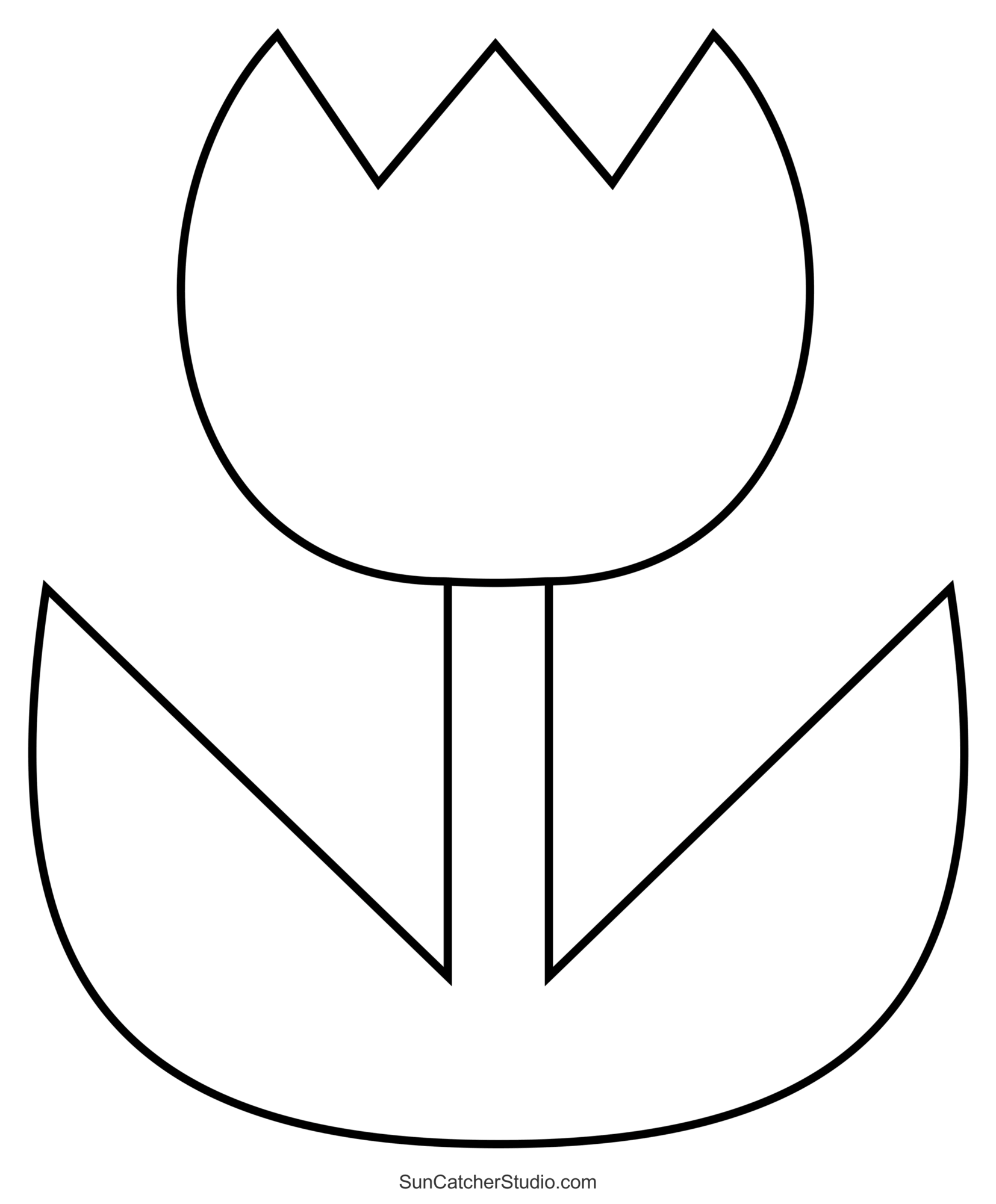 Flower Templates Patterns SVG Files Printable Stencils Free 