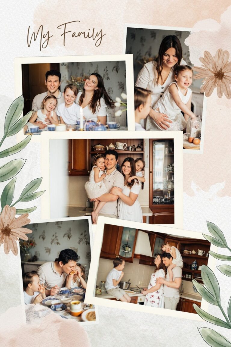 Free And Customizable Family Photo Collage Templates Canva