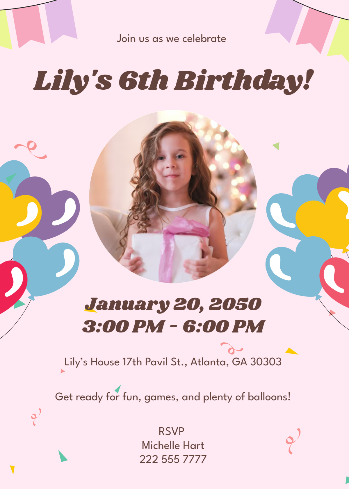 Free Birthday Invitation Templates Editable And Printable