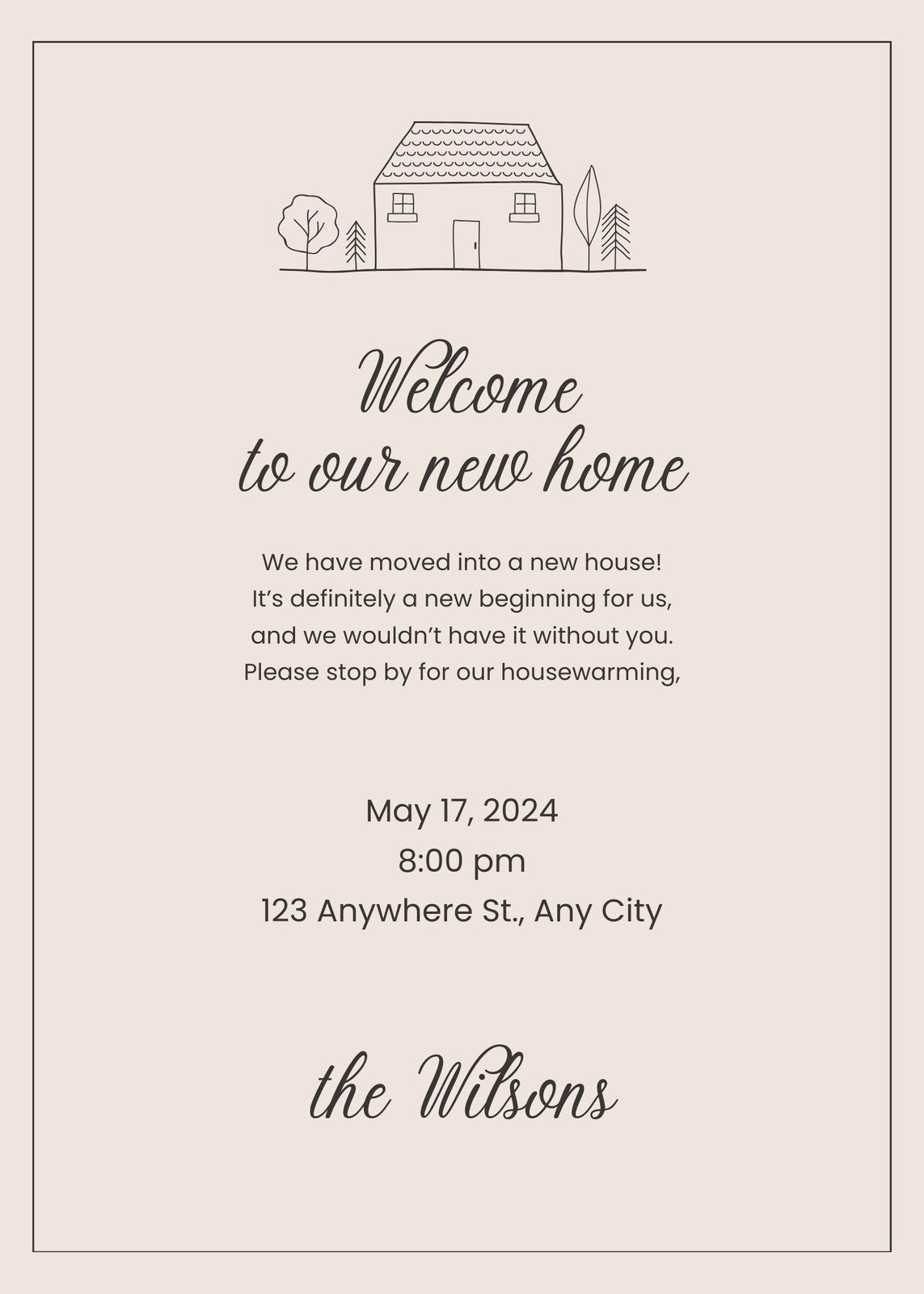 Free Custom Printable Housewarming Invitation Templates Canva