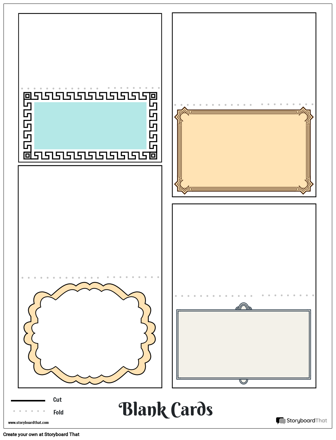 Free Printable Card Making Templates