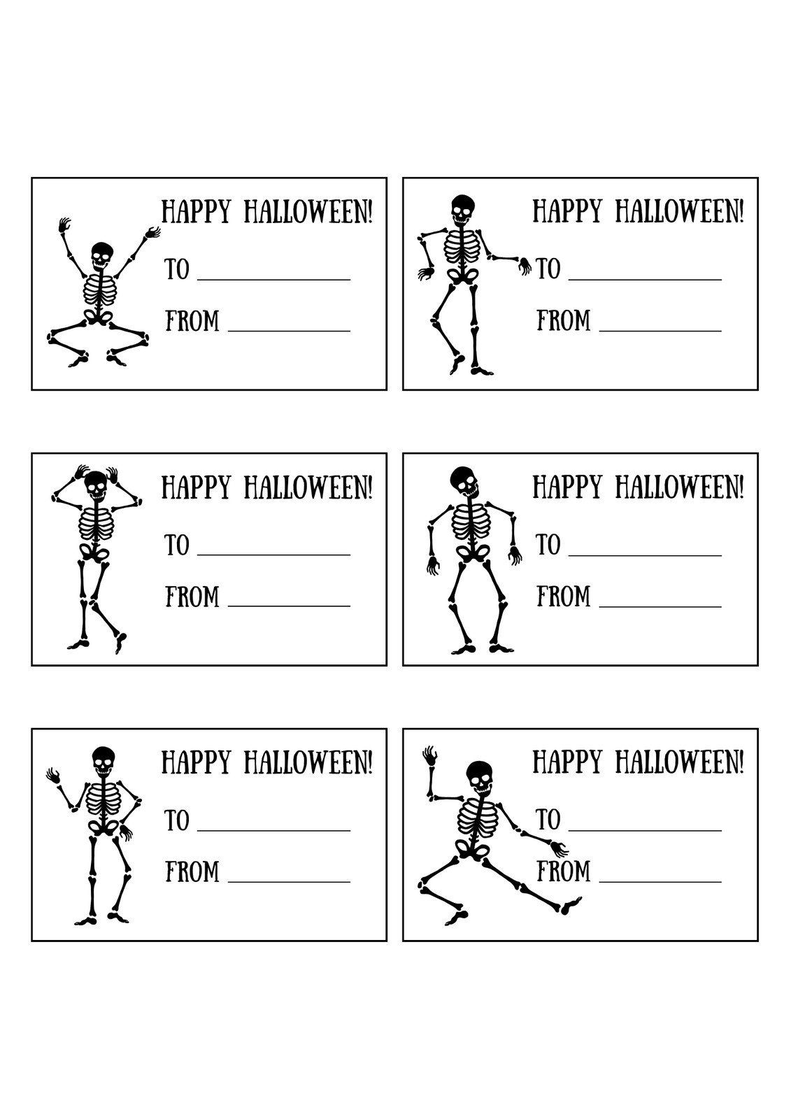 Free Printable And Customizable Halloween Tag Templates Canva
