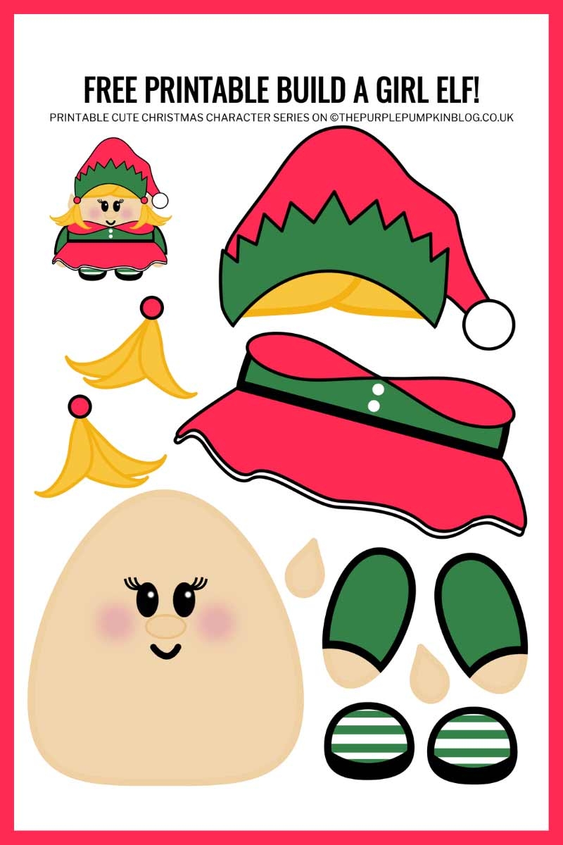 Free Printable Christmas Craft Template