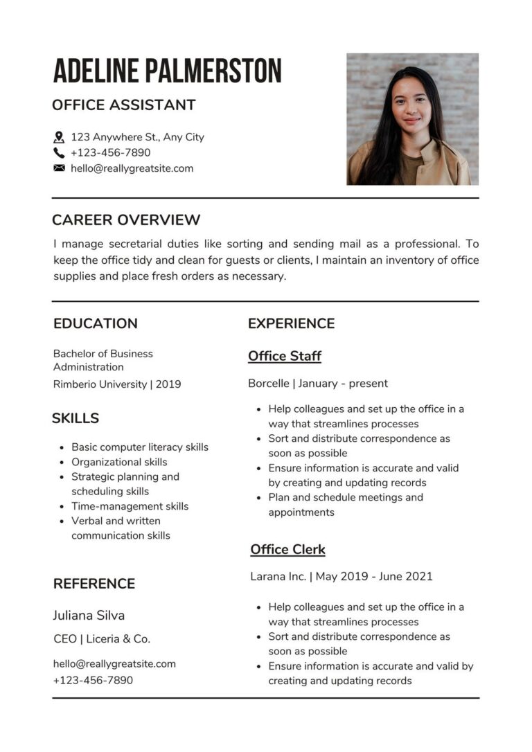 Free Printable Customizable Minimalist Resume Templates Canva