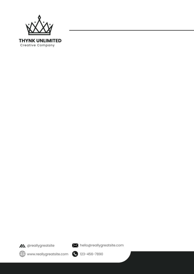 Free Printable Letterhead Templates You Can Customize Canva