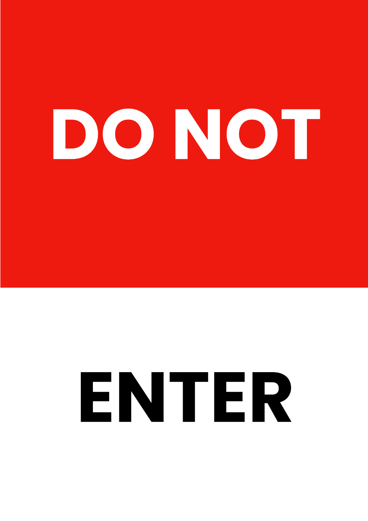 11x17 Free Printable Sign Templates