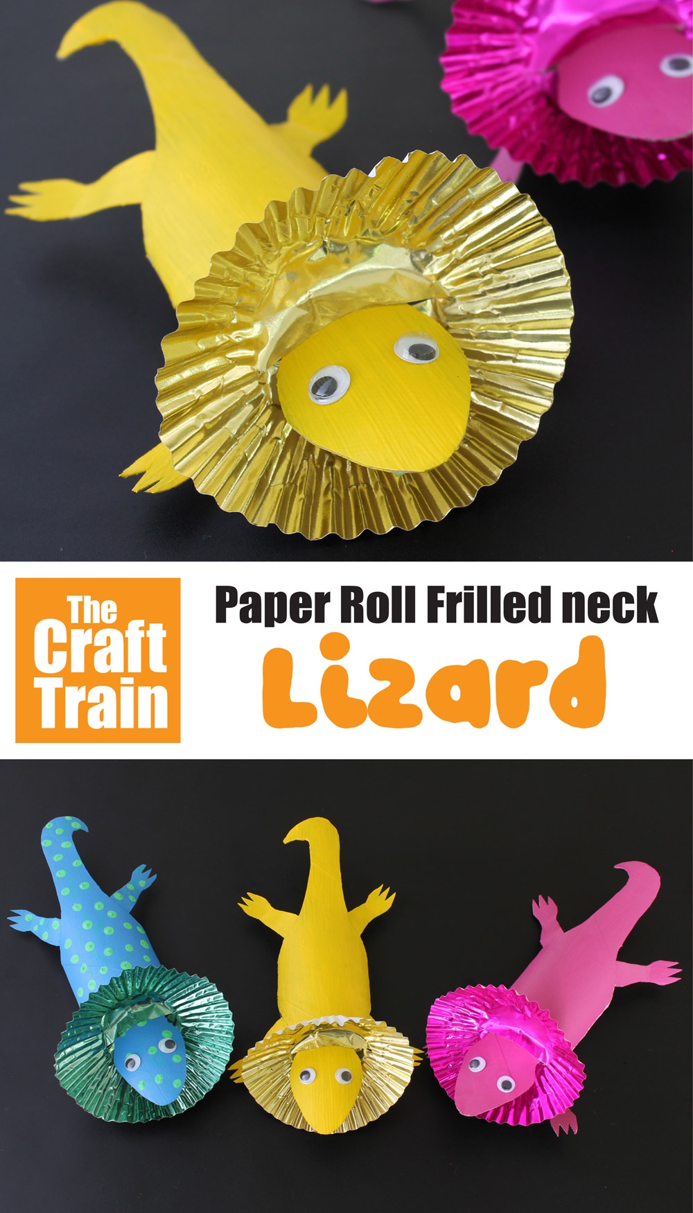 Frilled Neck Lizard Craft The Craft Train