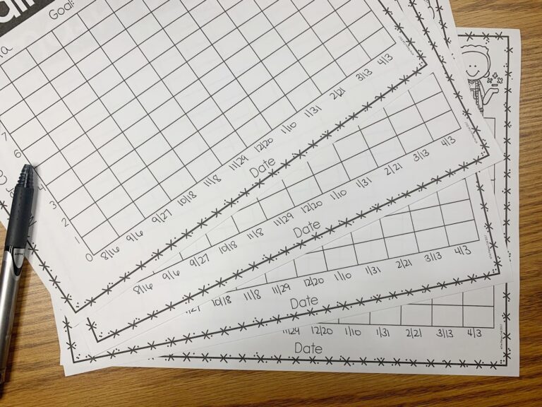 How To Use Graphs To Make Progress Monitoring EASY The Primary Gal