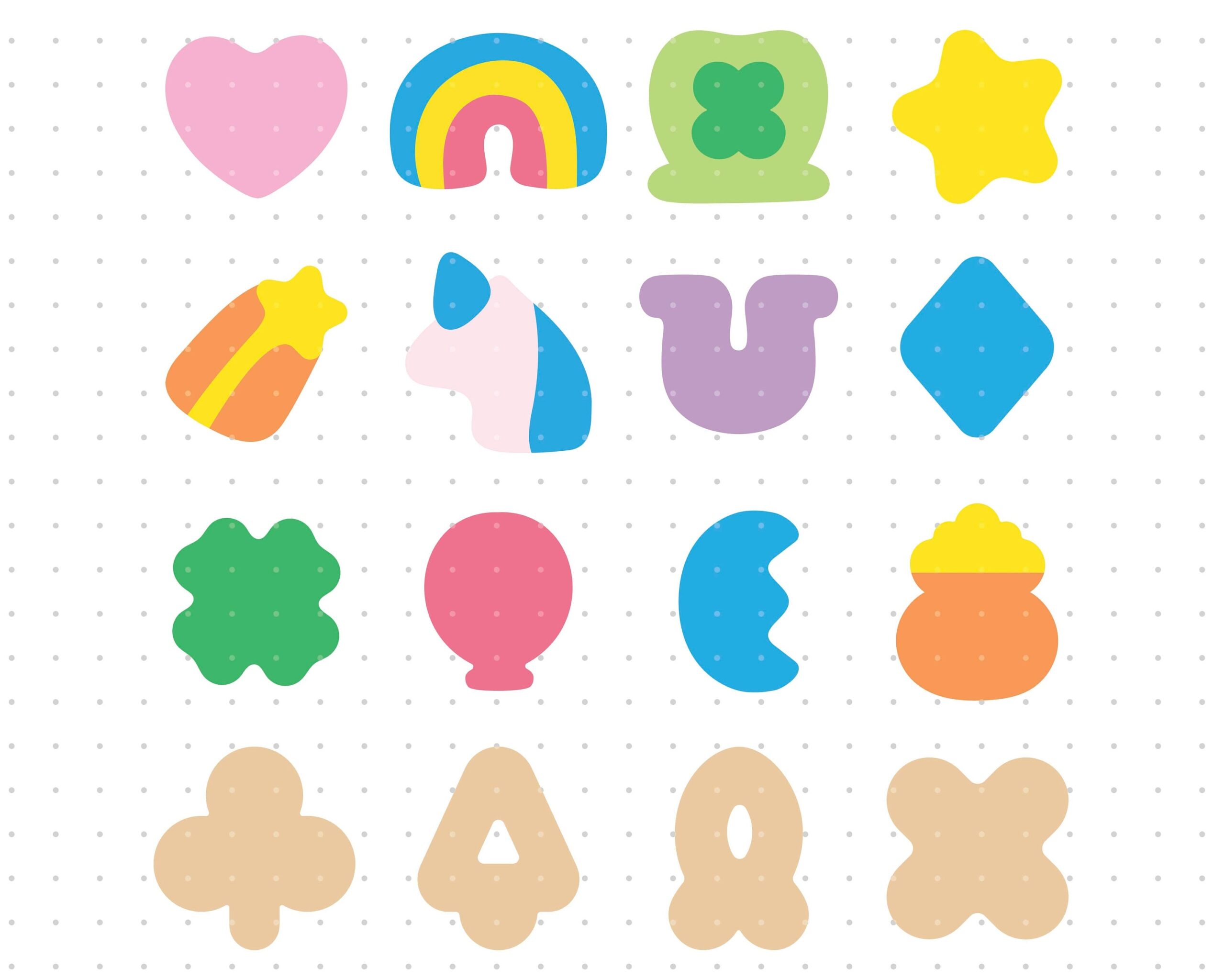 Lucky Charms Png Svg Pdf Digital Download Clipart Design Files For Cricut Silhouette DIY Projects Party Decor St Patrick s Day Etsy