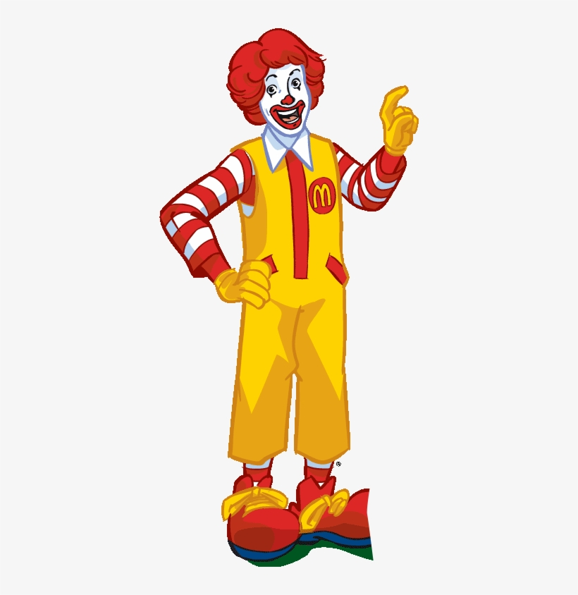 Mcdonalds Mascot Png Mcdonalds Party Invitation Template Free Transparent PNG Download PNGkey