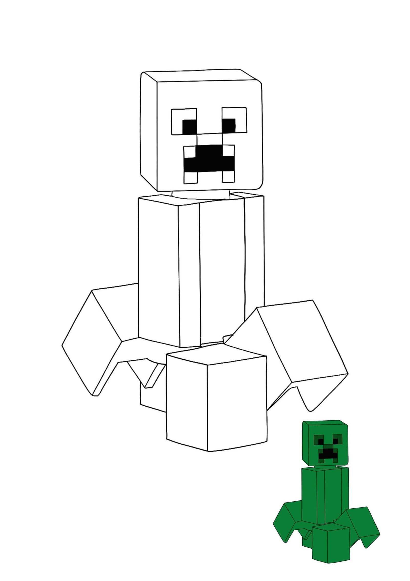 Minecraft Coloring Pages Free Printable