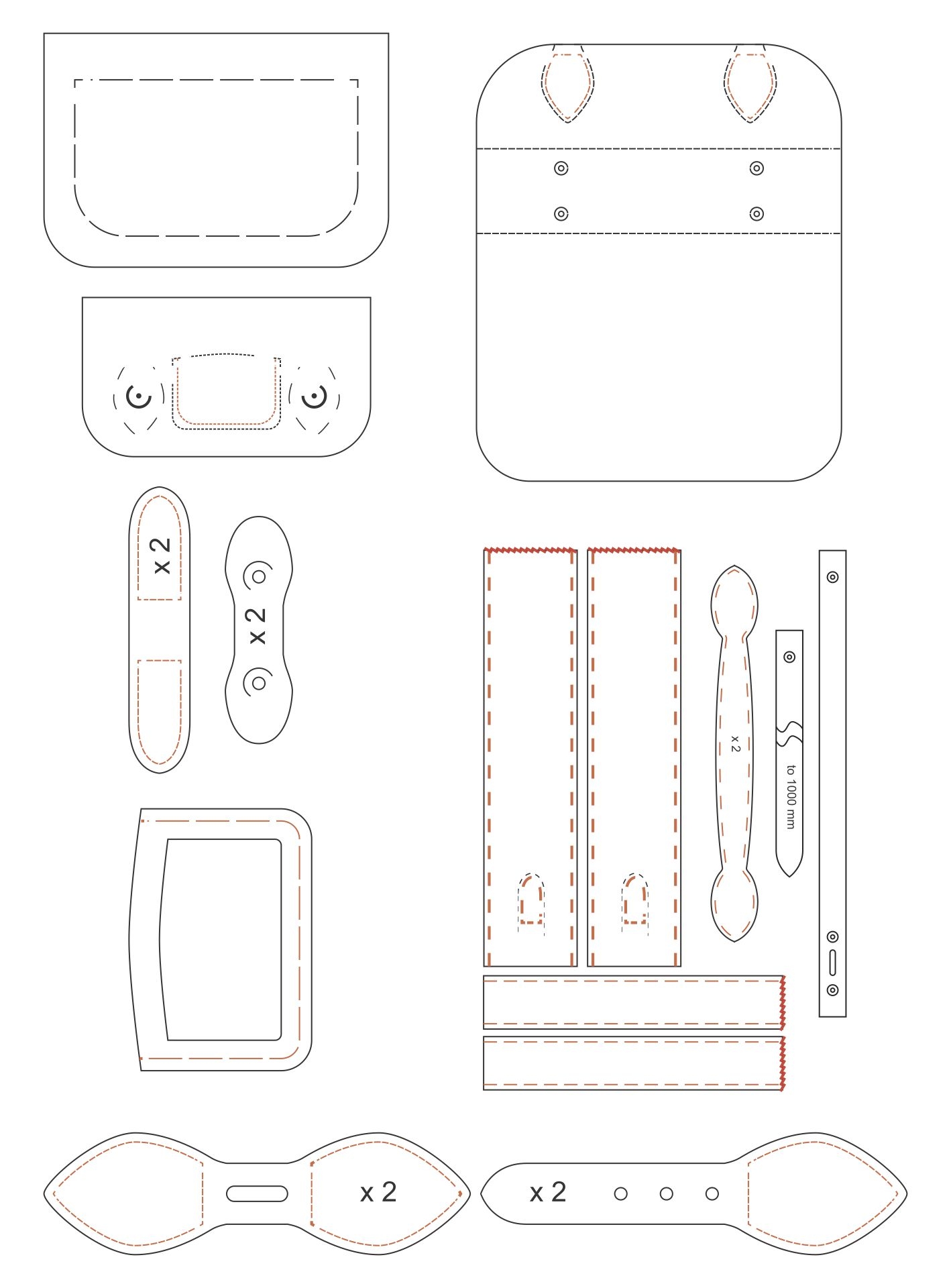 Purse Template Free Printable