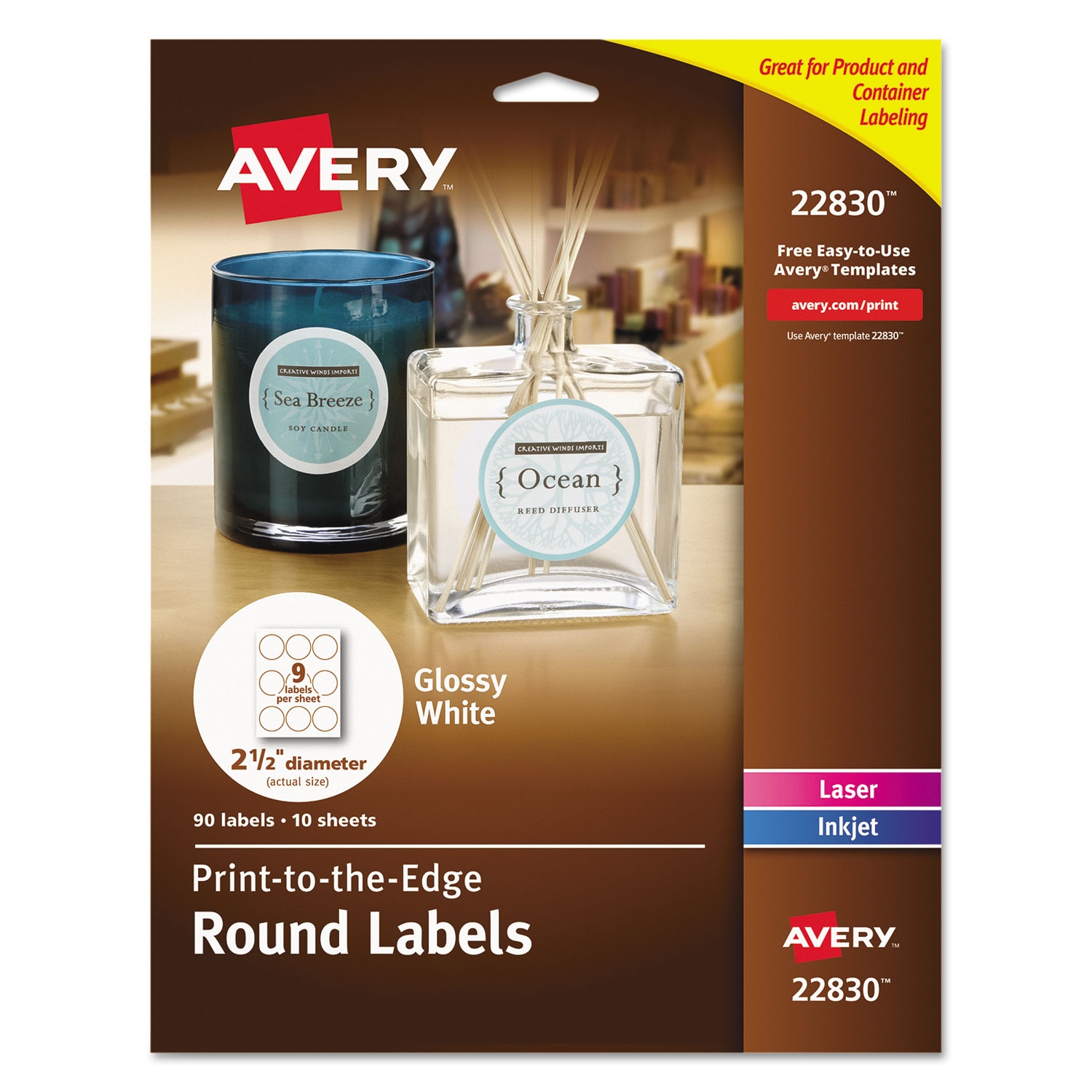 Free Printable Template Avery 22814