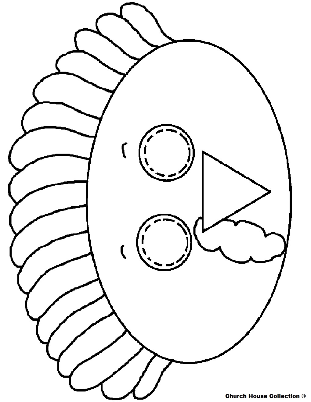 Turkey Face Mask Craft