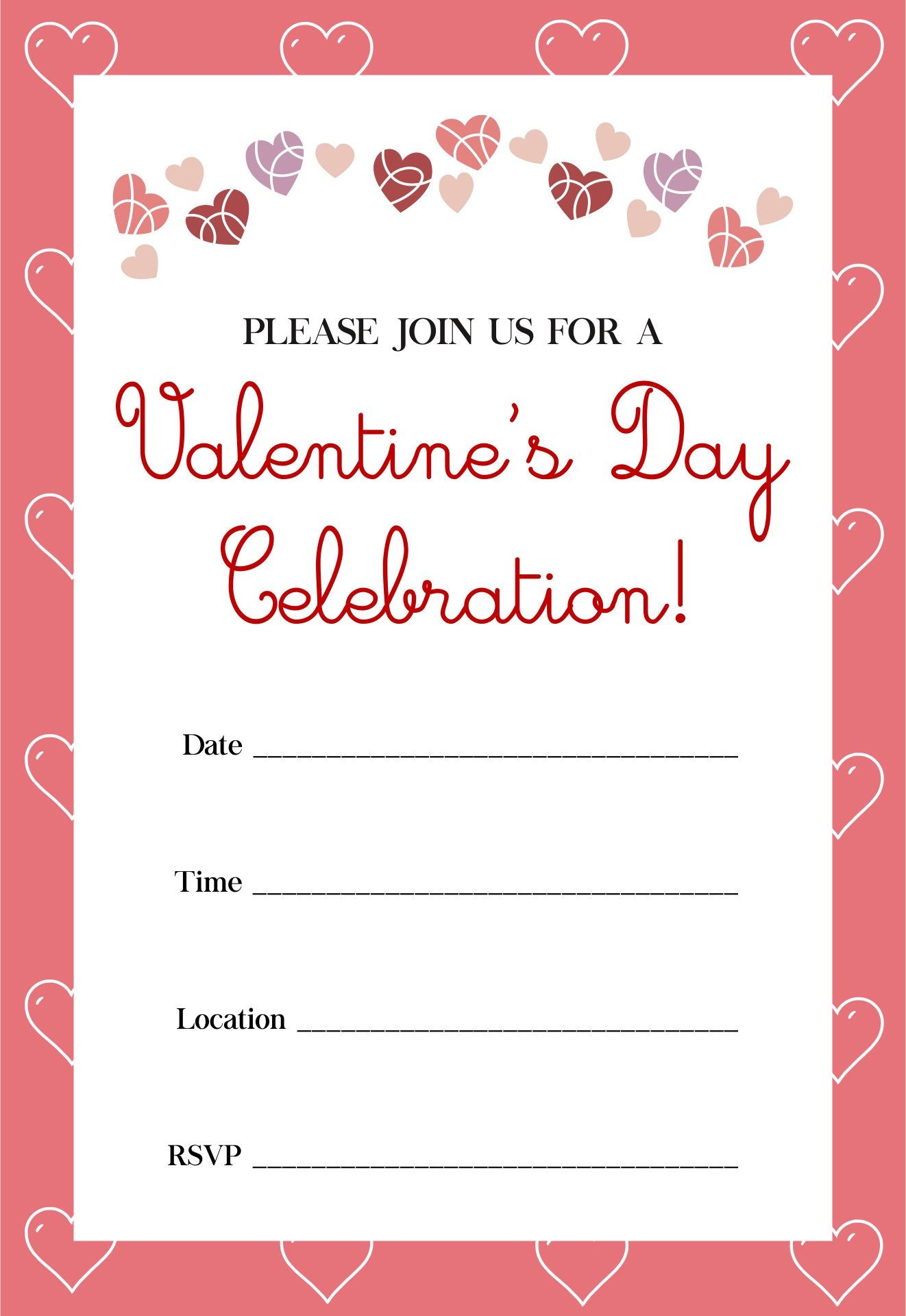 Valentine s Templates 11 Free PDF Printables Printablee