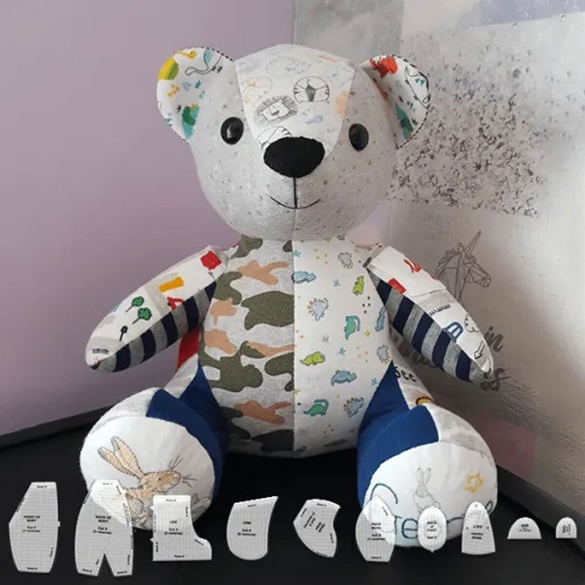Free Teddy Bear Template Printable