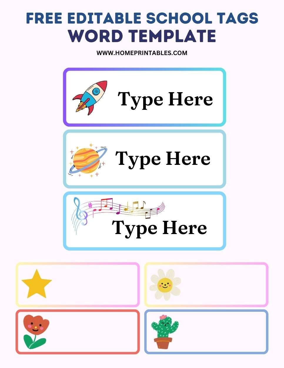 100 Free Editable School Labels U0026 Tags Best Printable Templates 