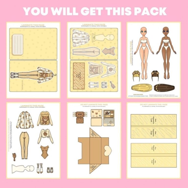 120 Katemade Art Free Printables Ideas Paper Dolls Clothing