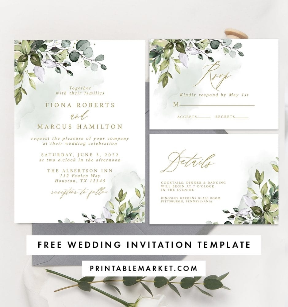 14 Free Wedding Program Templates PreOwned Wedding Dresses