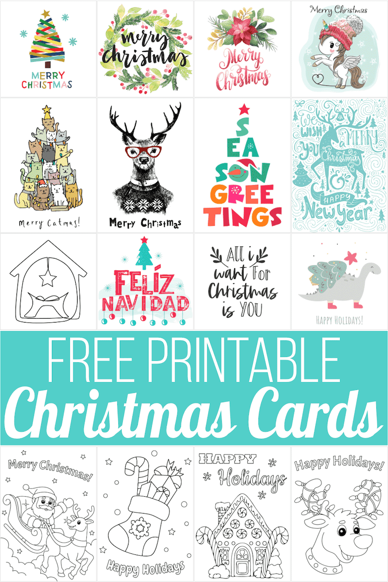 Free Printable Christmas Card List Templates