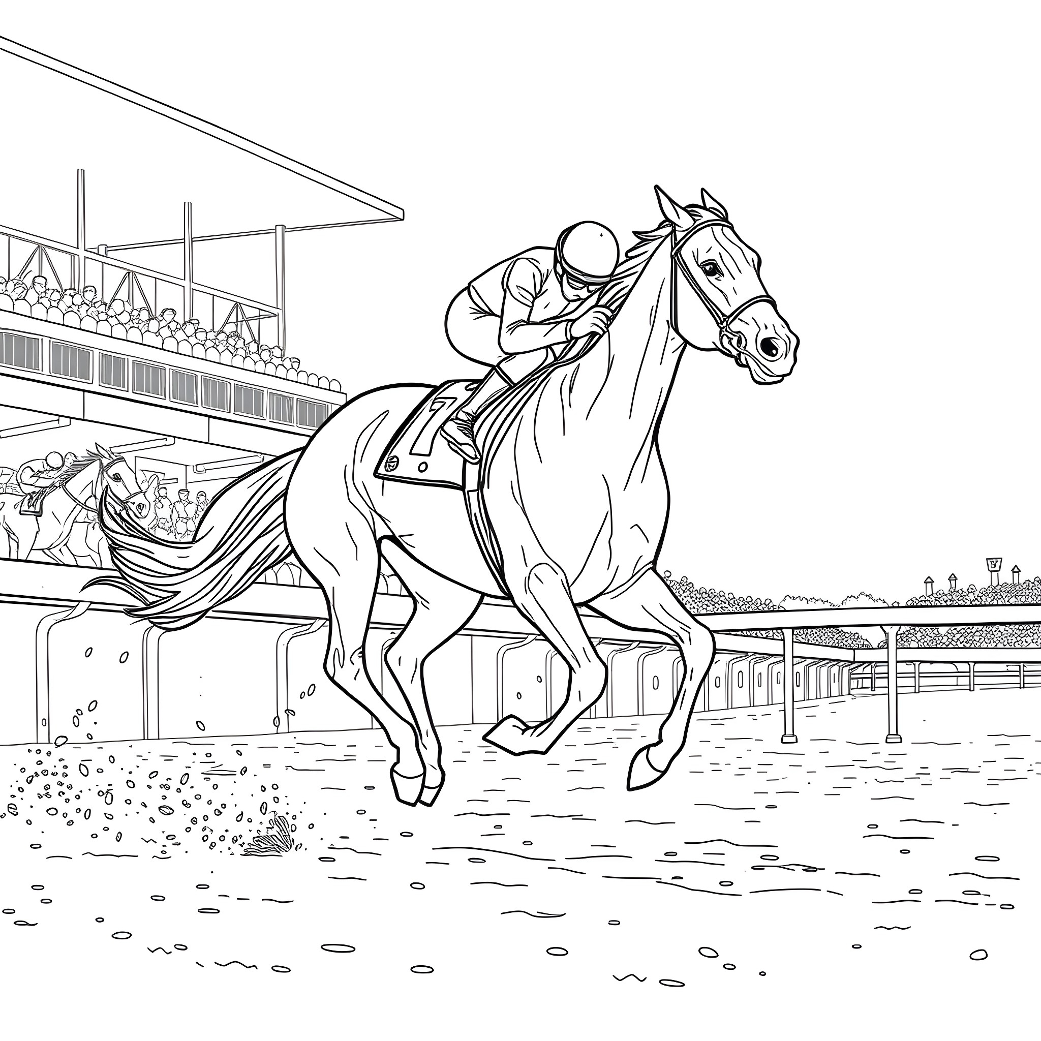 Horse Coloring Pages Free Printable