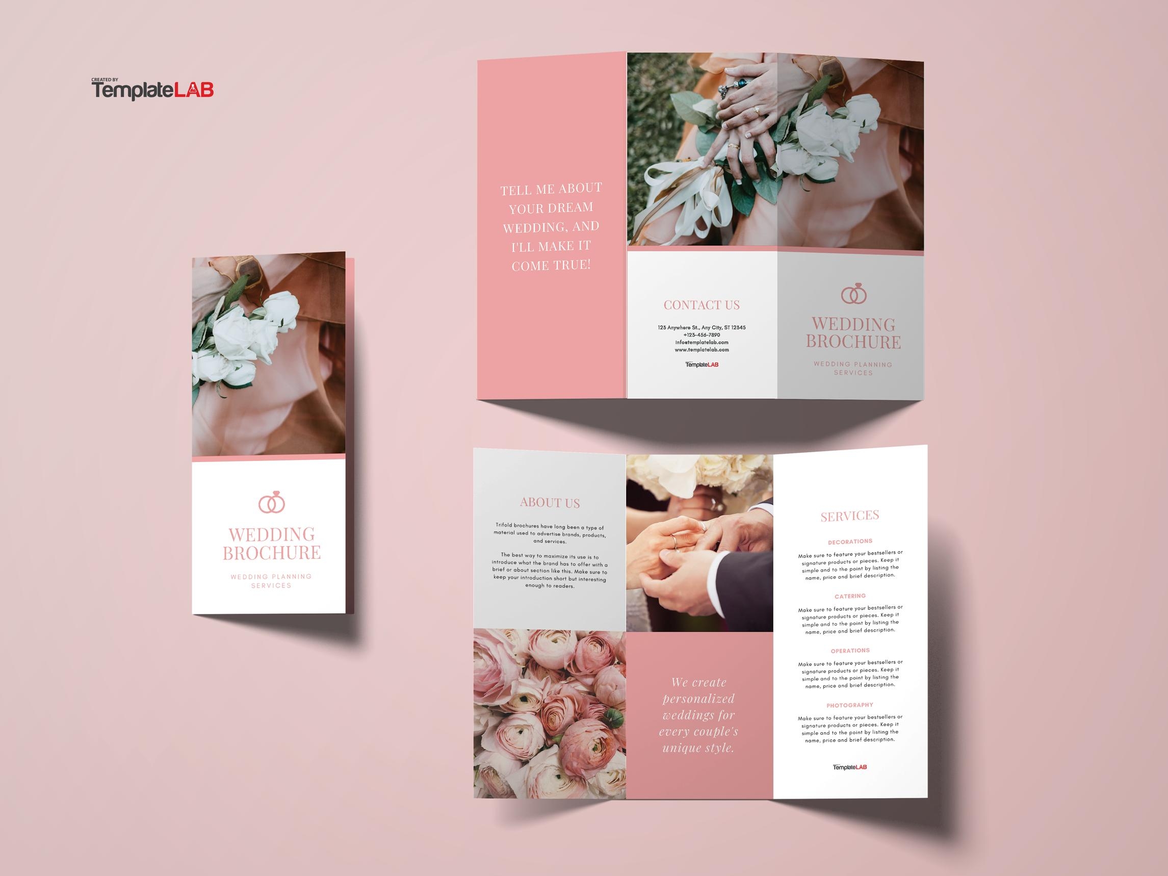 Best Free Printable Template For Trifold