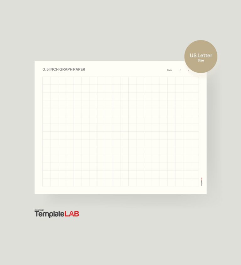 24 Free Printable Graph Paper Templates Word PDF