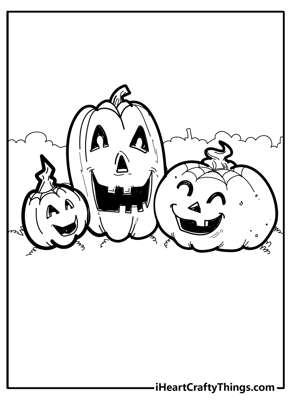 Free Printable Pumpkin Coloring Sheet
