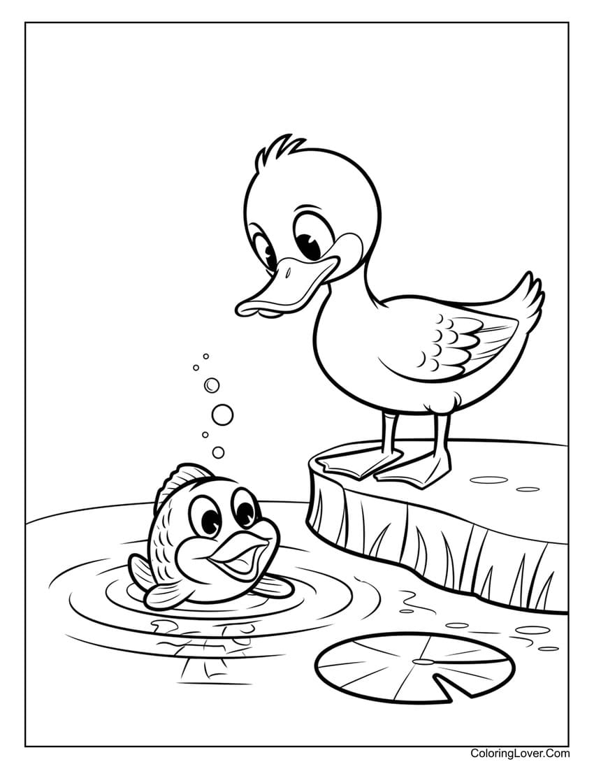 39 Duck Coloring Pages Free Printables For All Ages 