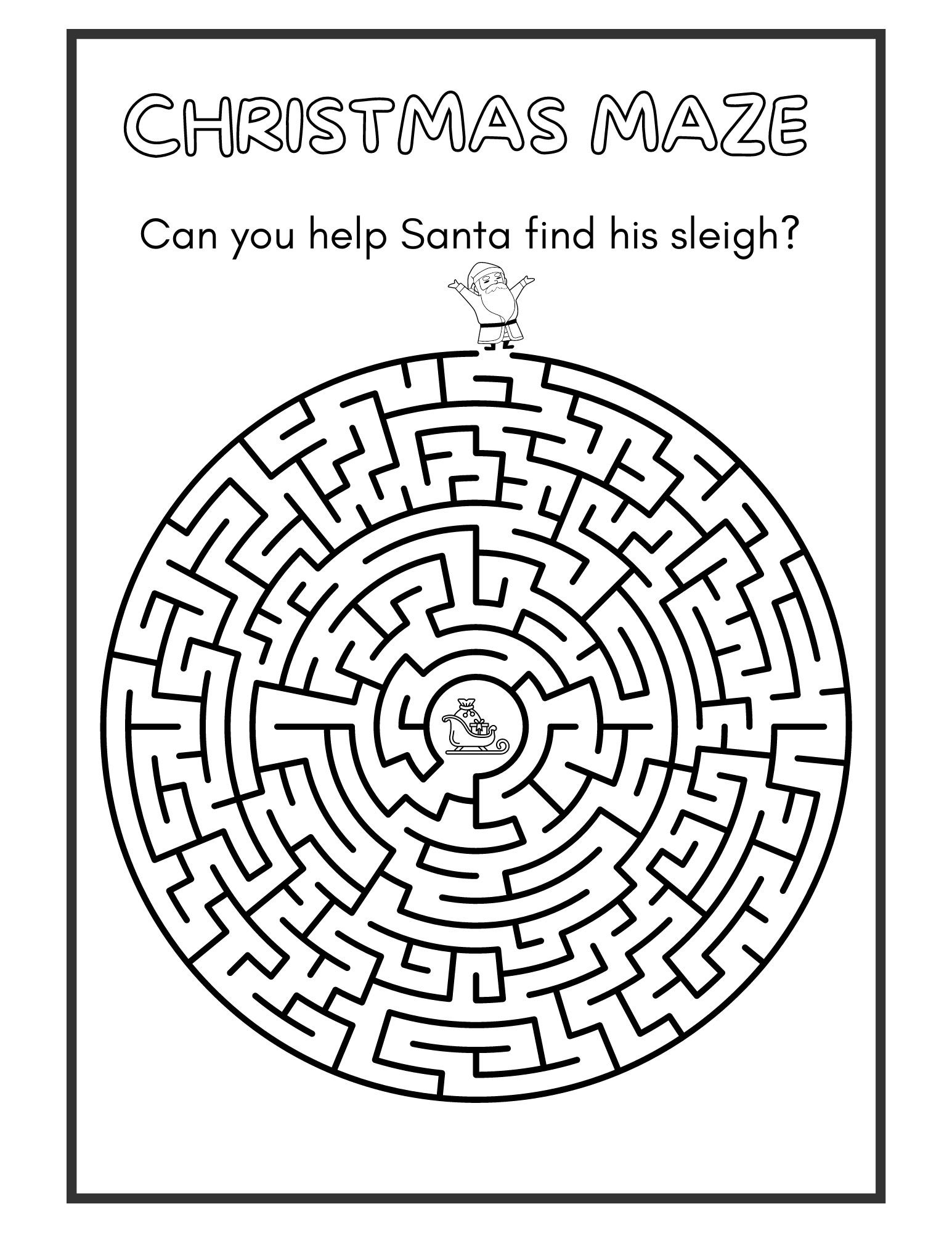 Christmas Worksheets Printables Free