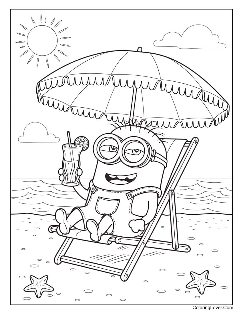 54 Minion Coloring Pages Free Printables For All Ages 