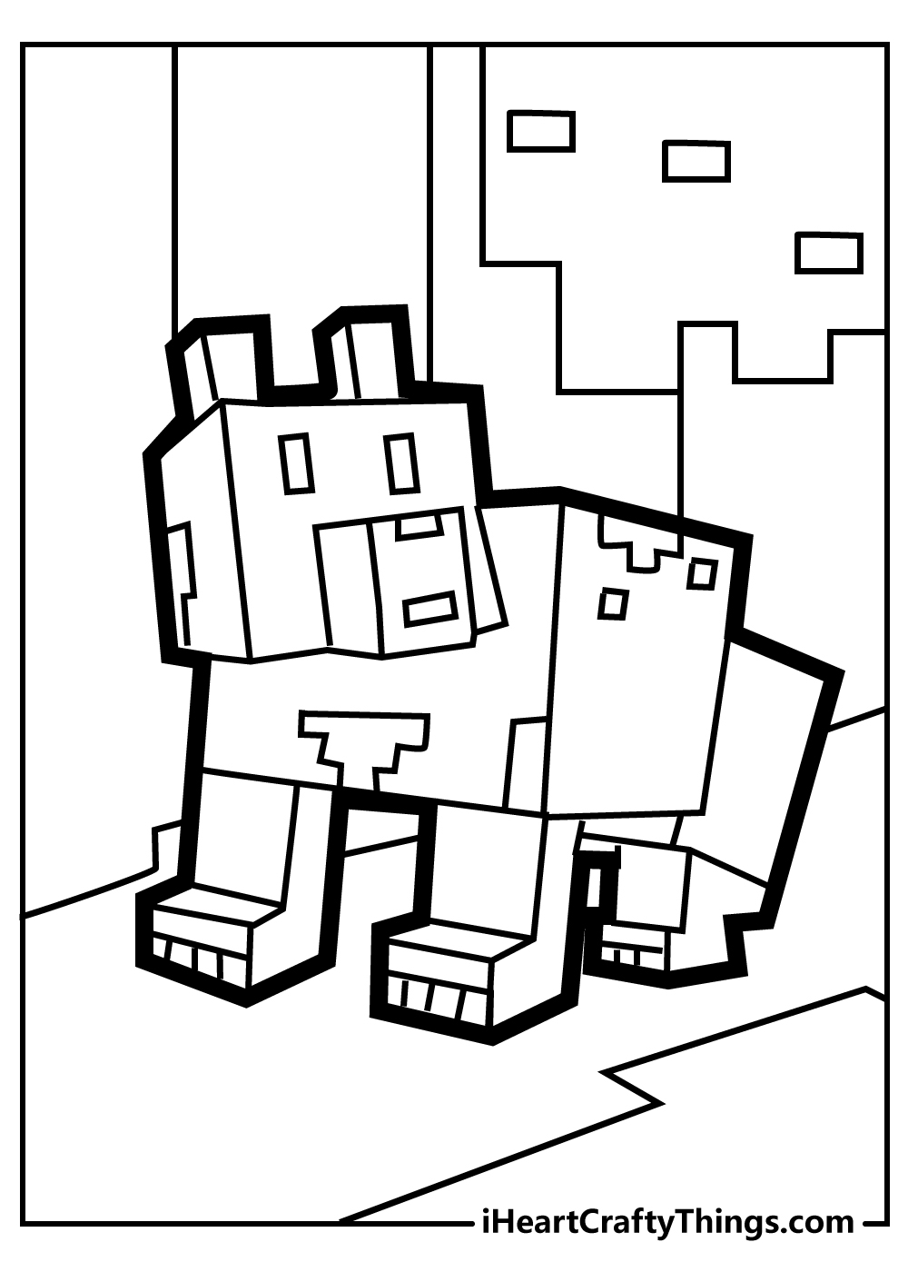Minecraft Coloring Pages Printable Free