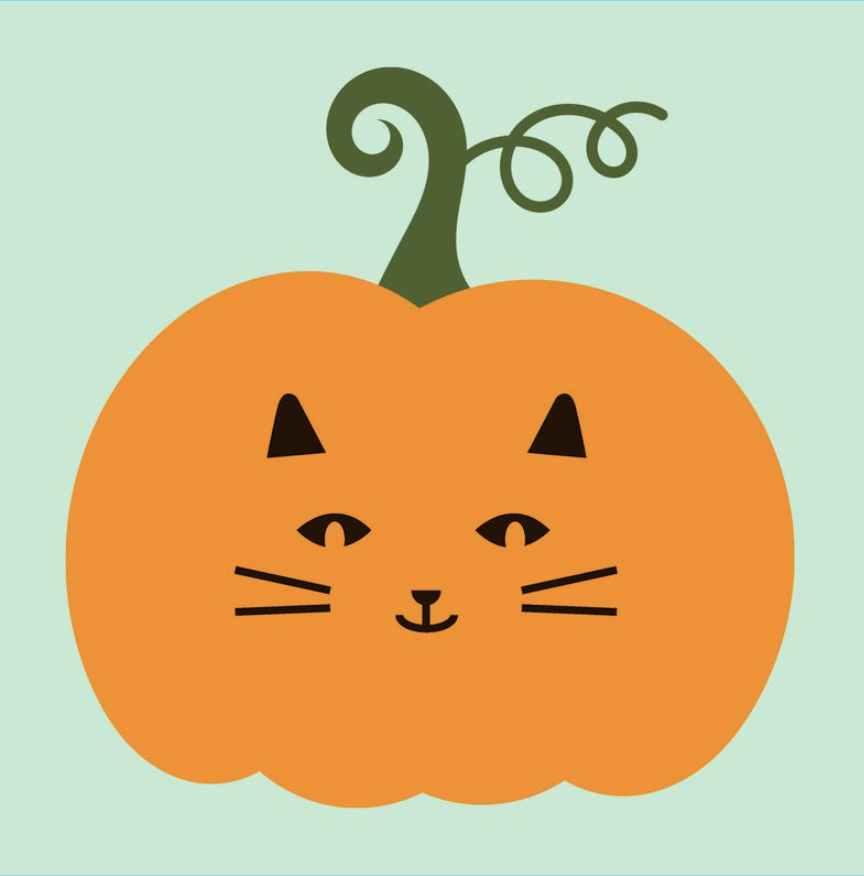 Free Printable Cat Pumpkin Template