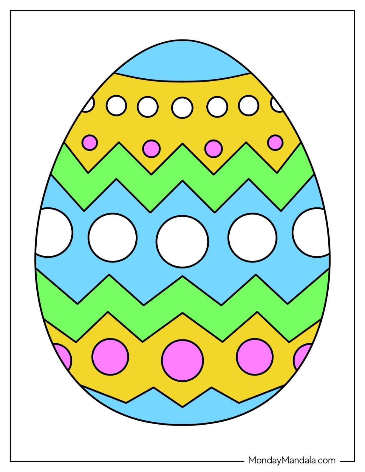 58 Easter Egg Templates Free PDF Printables 