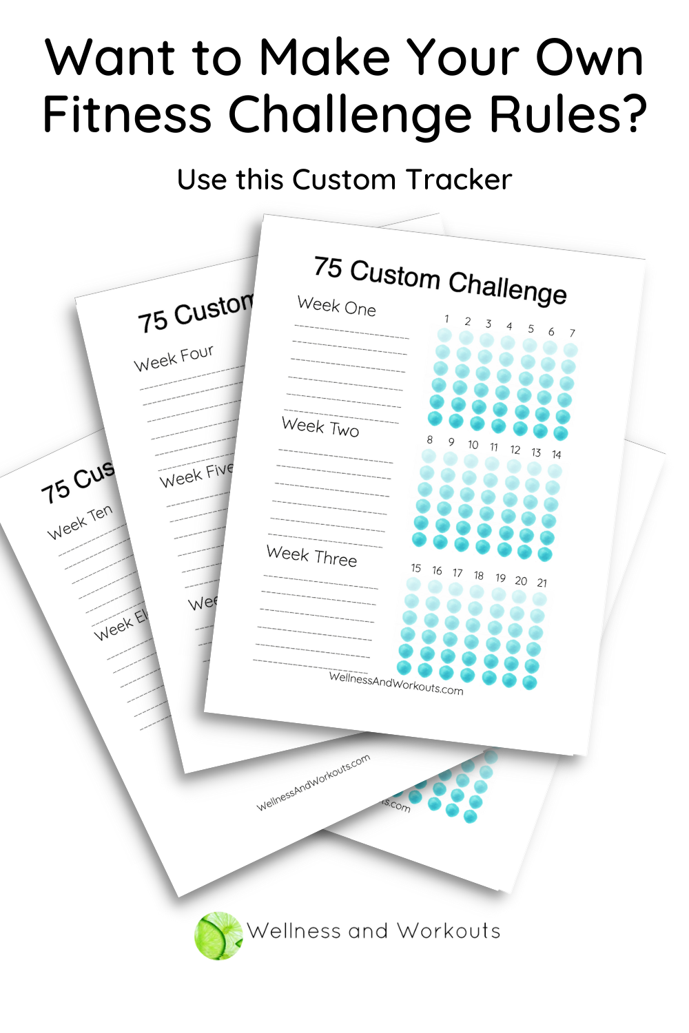75 Soft Challenge Checklist