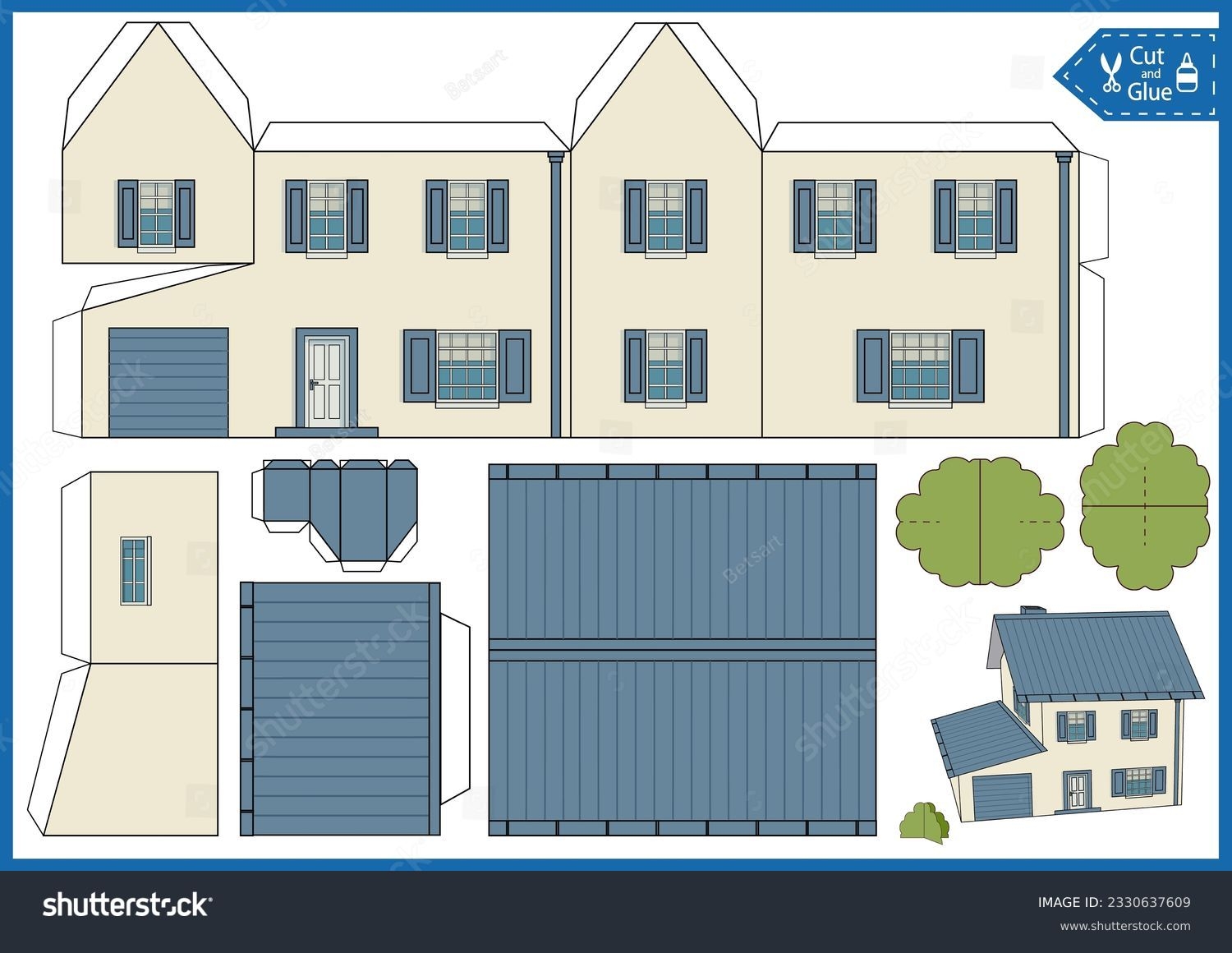 8 Hundred Papercraft Building Royalty Free Images Stock Photos U0026 Pictures Shutterstock