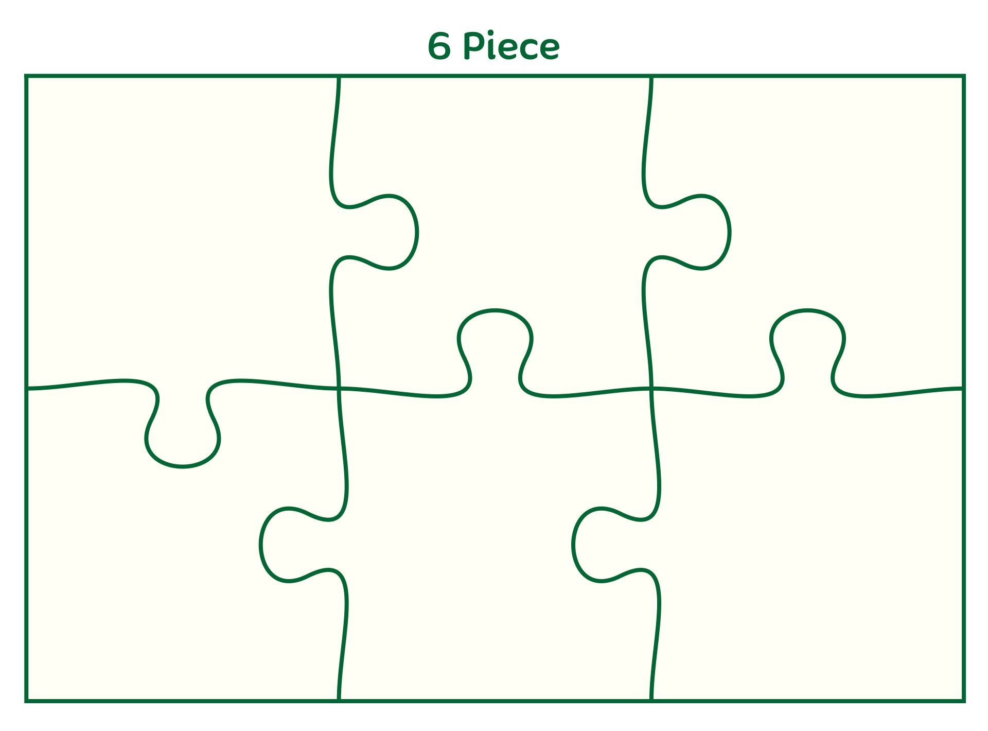 Free Printable Jigsaw Template