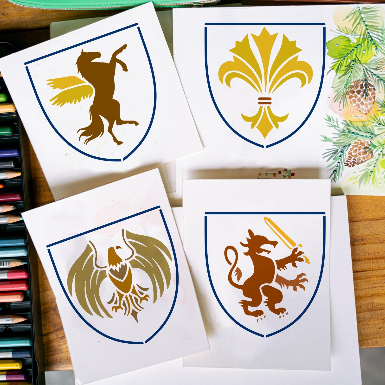 Free Printable Coat Of Arms Template